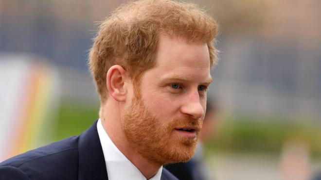 The Duke of Sussex arrives to attend the UK-Africa Investment Summit