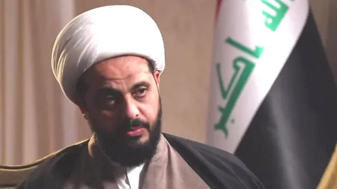 قيس الخزعلي ينفي أن تكون عصائب أهل الحق قد ارتكبت أي انتهاكات بحق المتظاهرين