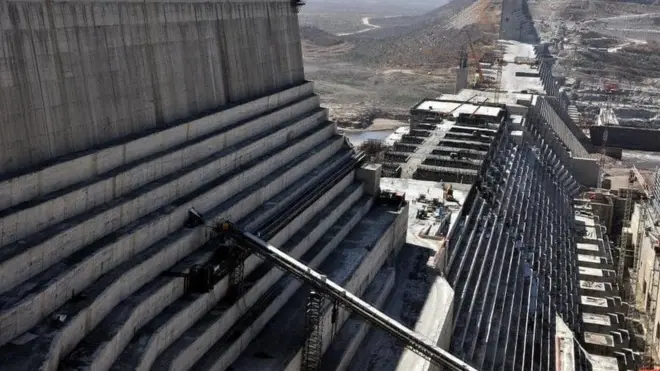 Biyo Xireenka ay Itoobiya ka dhiseyso Wabiga Nile