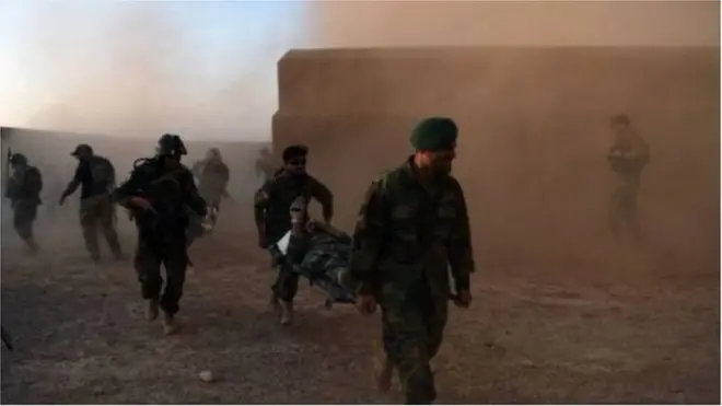 د تخار د پولیسو ویاند وویل چې له وسله والو طالبانو سره دې نښتې شاوخوا دوه ساعته دوام وکړ