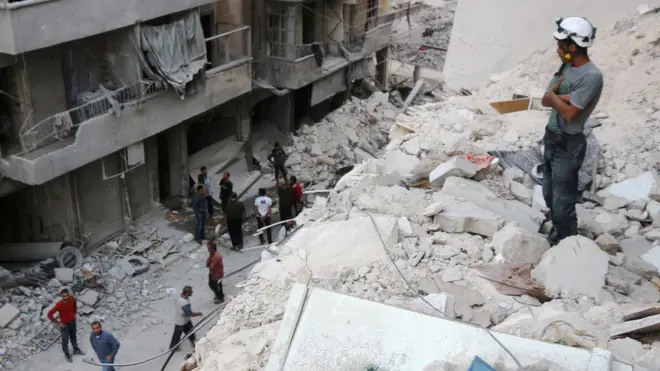 Гуманитарная пауза в Алеппо продолжается с прошлой недели