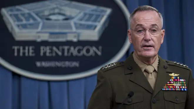 ABD Genelkurmay Başkanı Joseph Dunford