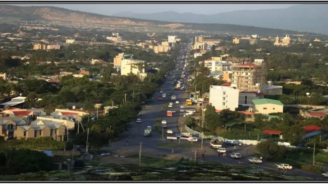 የአዳማ ከተማ ከፊል ገጽታ