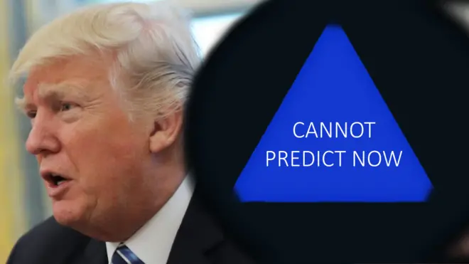 What will happen for the rest of Trump's presidency? You might as well ask a Magic Eight ball