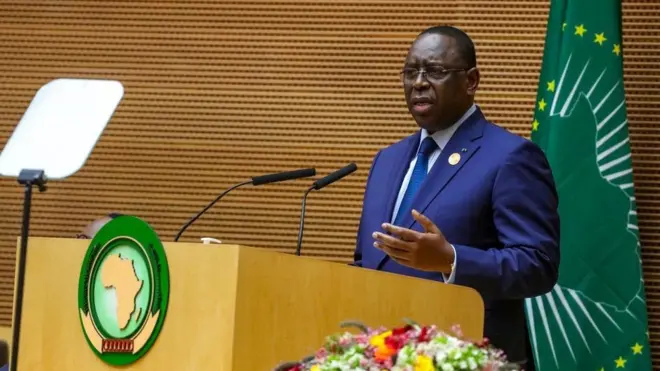 Senegal President na di new Africa Union chairperson
