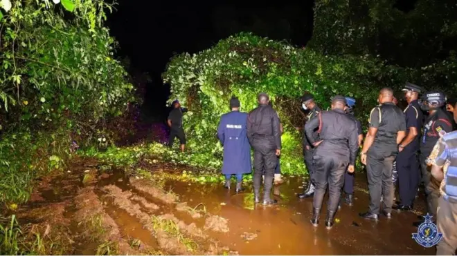Abesim Murder updates: Ghana Police CID discover buried intestines of victims