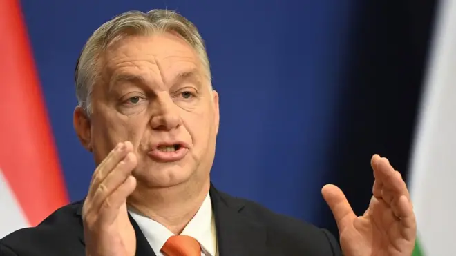 Prime Minister Viktor Orban said the EU's migrant rules were obsolete