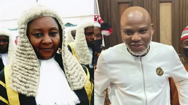 N'aka ekpe Ọkaikpe Binta Nyako, n'aka nri Nnamdi Kanu