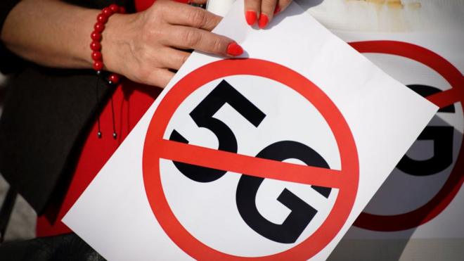 Porland protesters say no to 5G
