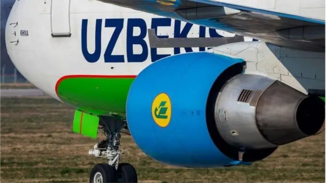 O'zbekiston Havo yo'llariga tegishli samolyot