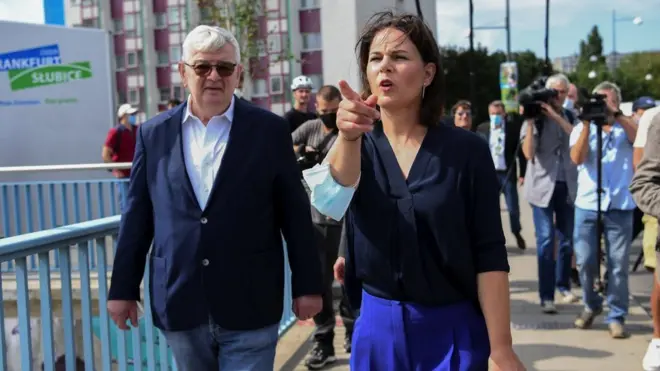 Kada je stranka Analene Berbok poslednji put bila deo nemačke vlade, Joška Fišer (levo) bio je ministar spoljnih poslova