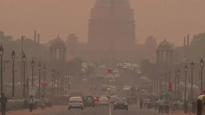 په ډیلي کې د هوا ککړتیا لوړې کچې ته رسېدلې