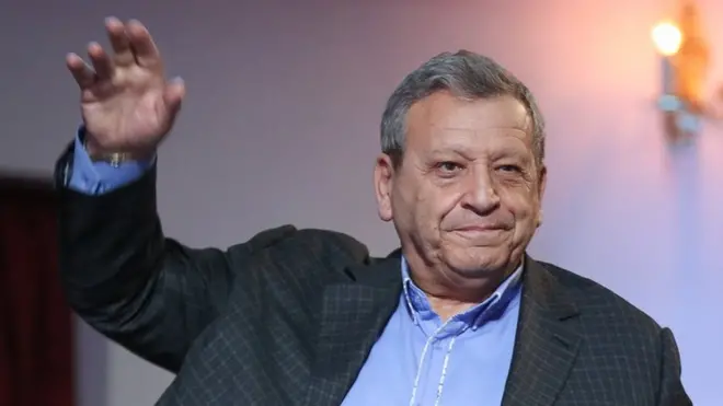 Борис Грачевский на церемонии вручения телевизионной премии в театре Et Cetera. 5 октября 2020 года