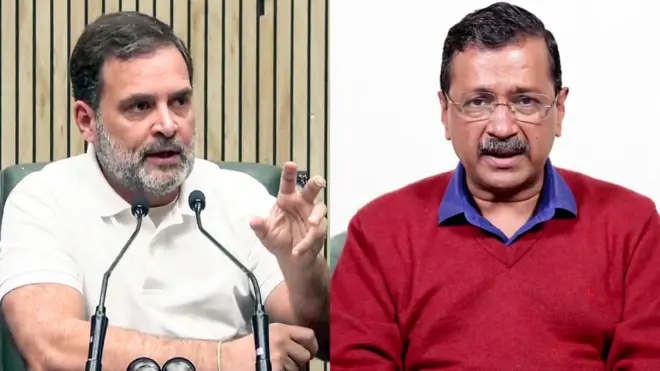 राहुल गांधी और अरविंद केजरीवाल