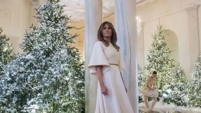 Меланья Трамп в Белом доме