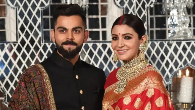 انوشکا اور وراٹ کا ممبئی میں ریسیپشن چھبیس دسمبر کو ہونے والا ہے۔