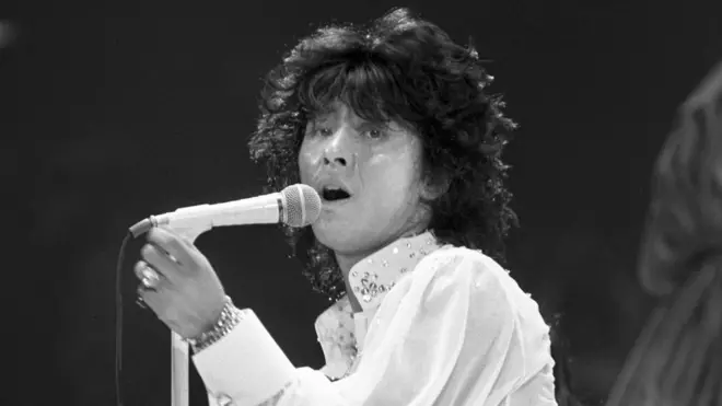 西城秀树在1979年的一场表演上