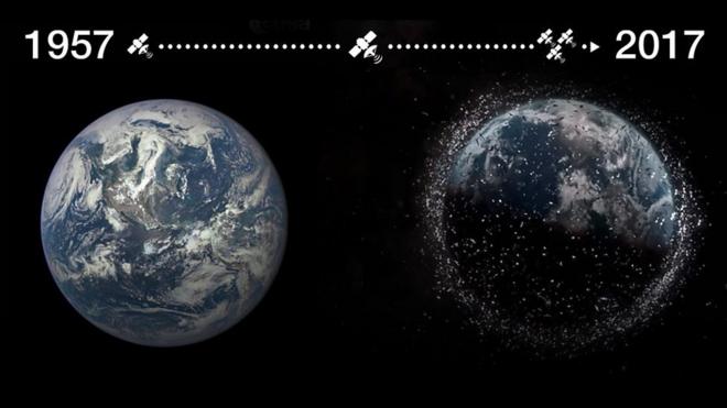 За 60 лет освоения космоса человечество запустило на орбиту более 6 тысяч спутников.