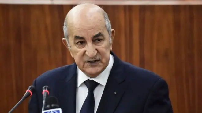 Abdelmadjid Tebboune, le président algérien