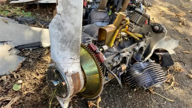 Обломки этого дрона были найдены в Харькове после российского обстрела 6 октября