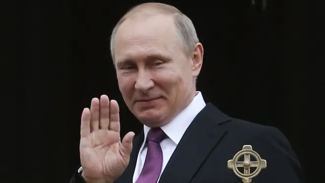 Vladimir Putin, presidente de Rusia.