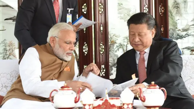 صدر شی اور وزیراعظم مودی