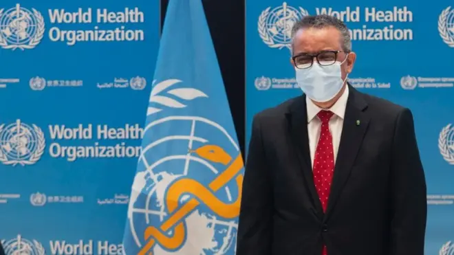Daarektara Olaanaa Dhaabbata Fayyaa Addunyaa (WHO) Dr Teedros Adihaanom