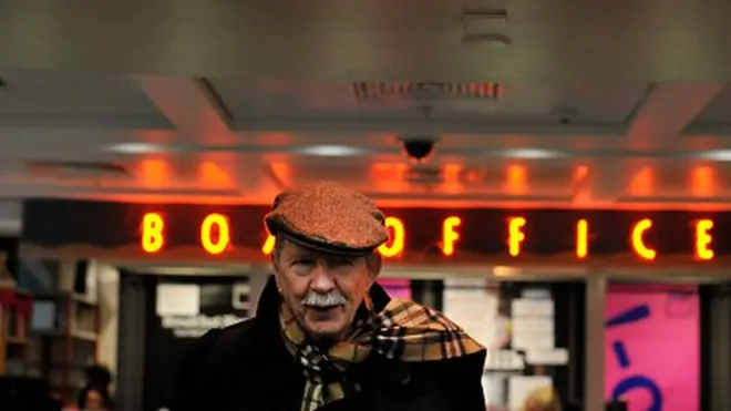 Jim Haynes at the Traverse Theatre in Edinburgh