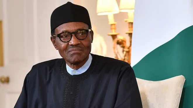 Buhari gara Lọndọn njem ọrụ kemgbe