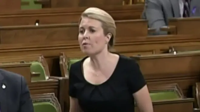 Michelle Rempel usó la palabra "p-e-d-o", acusó una legisladora deletreando cada letra para evitar pronunciarla.