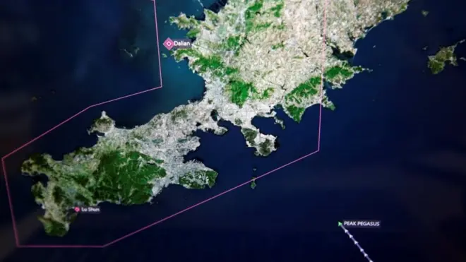 Peak Pegasus подходит к Китаю