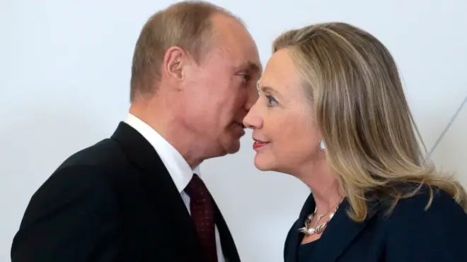 Клинтон и Путин