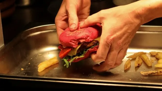 веганский бургер