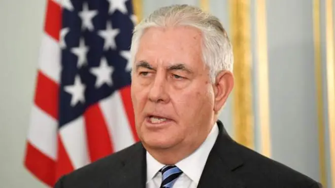 ABD Dışişleri Bakanı Rex Tillerson