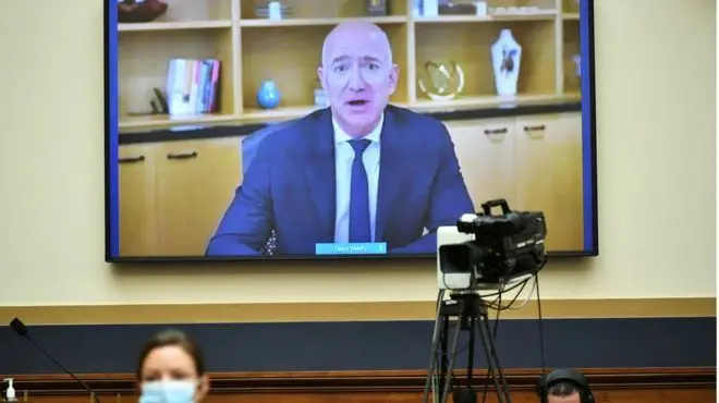 الكونغرس الأمريكي استجوب مسؤولي الشركات الكبرى من بينها أمازون حول هيمنتها على المنافسين