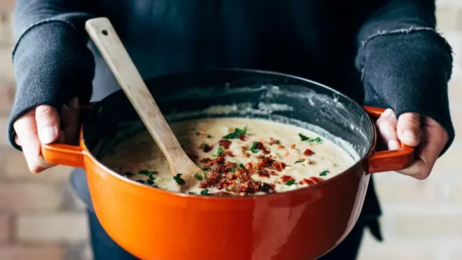Feeding a Broken Heart: Creamy Potato Soup