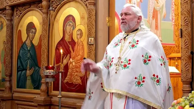 Nikolai Stremsky collect one national honour for having Russia biggest family (file pic 2016)