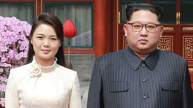 Лідер КНДР Кім Чен Ин зі своєю дружиною Лі Соль Чжу