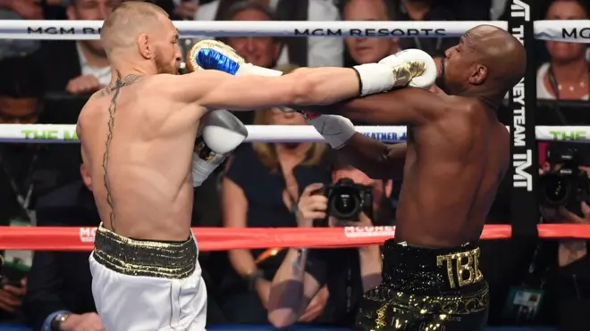 Флойд Мэйуэзер и Конор Макгрегор