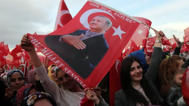 Erdoğan destekçileri