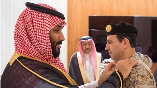 Mohammed bin Salman menaikkan pangkat Laksamana Fahd bin Abdullah Al-Ghifaili menjadi Kepala Staf Angkatan Laut Arab Saudi pada hari Selasa (07/11).