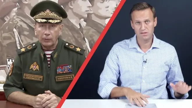 Виктор Золотов VS Алексей Навальный