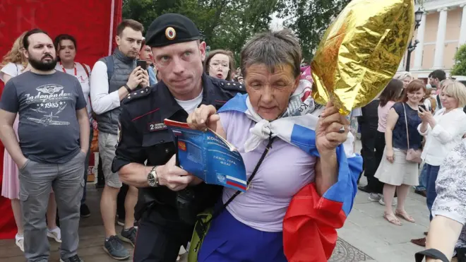 Задержания на марше