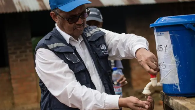 Le Directeur général de l'OMS, Dr Tedros Adhanom Ghebreyesus