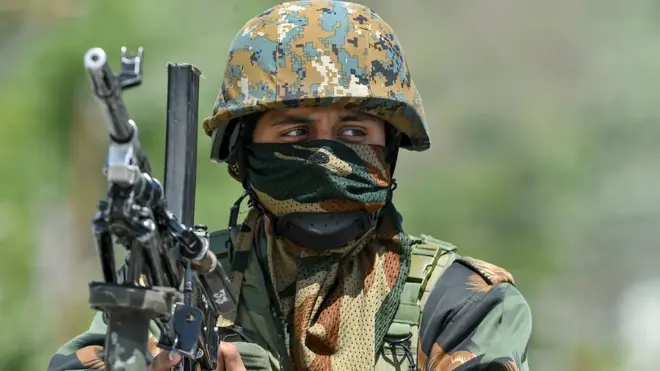 कश्मीर में भारतीय फ़ौज