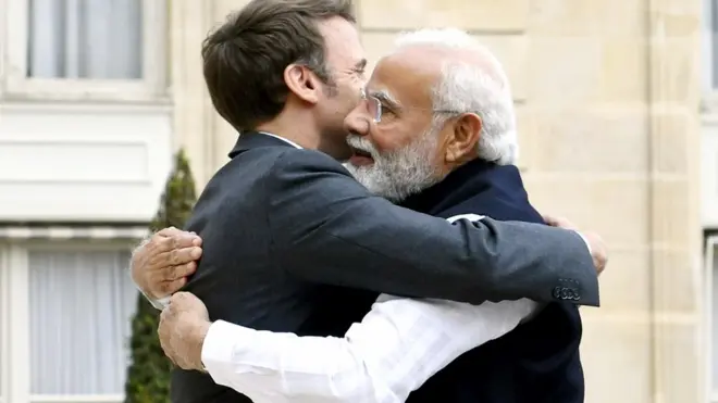 मोदी और मैक्रों