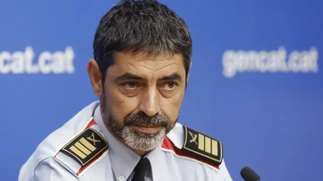 Mossos chief Josep Luis Trapero, file pic