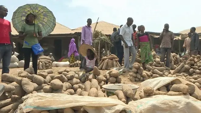 Agricultores en Nigeria