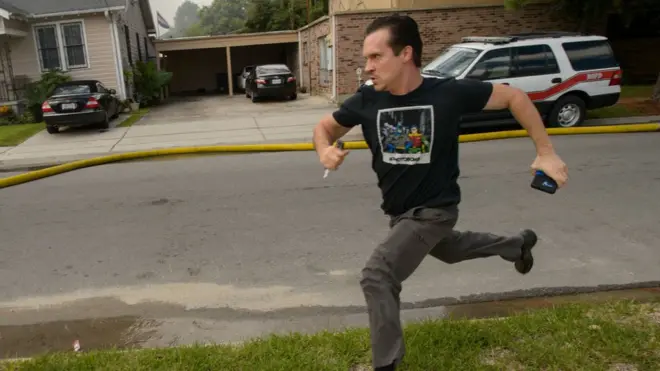 Gideon Hodge running