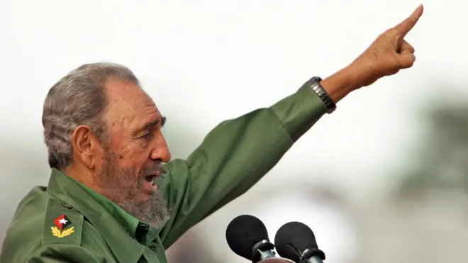 ฟิเดล คาสโตร เป็นสัญลักษณ์ของคิวบามาเกือบ 50 ปี